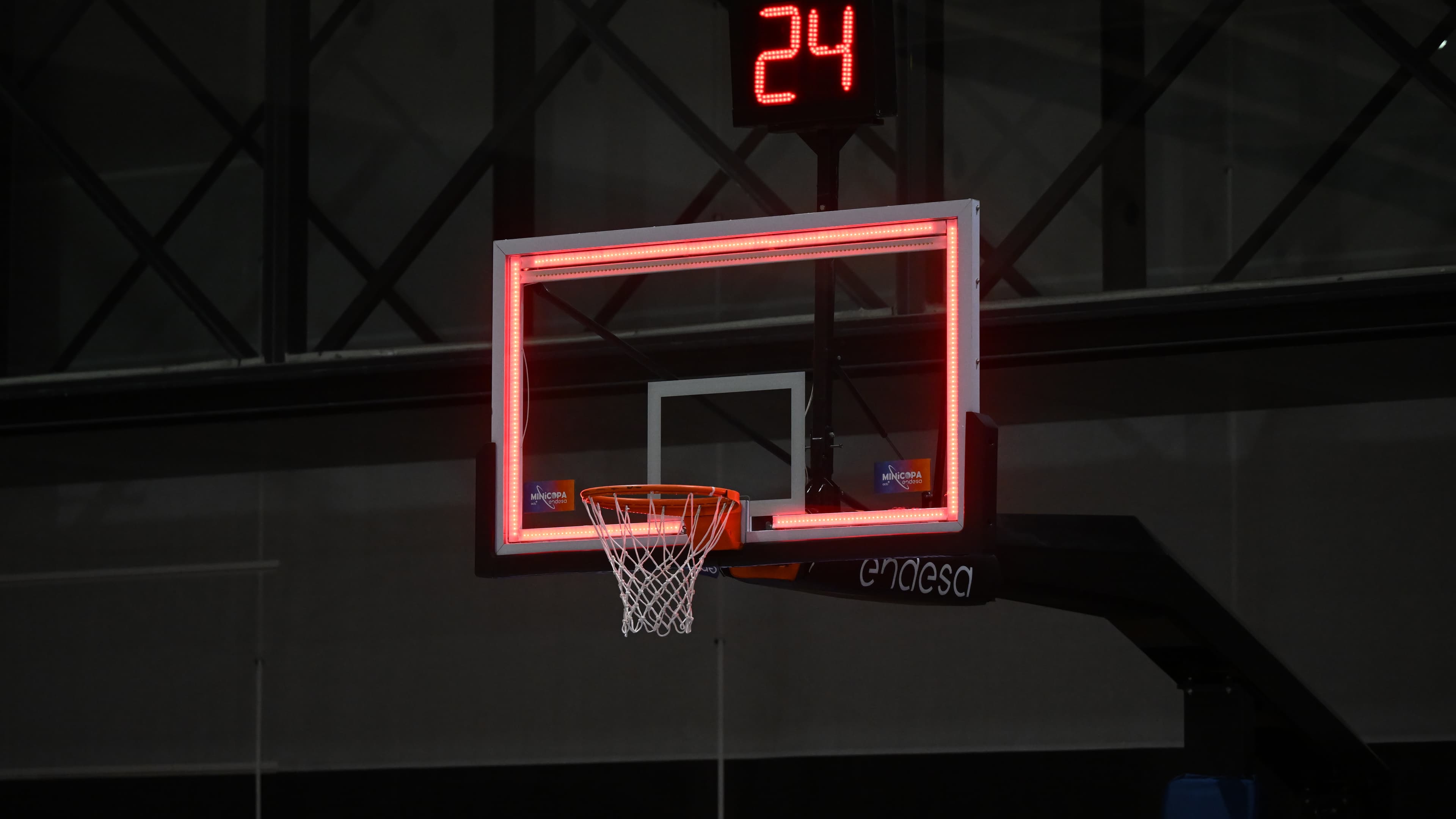 Imagen del tablero de la Liga Endesa