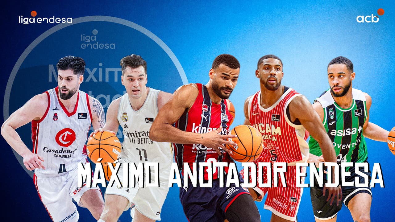 Los candidatos a ser Máximo Anotador Endesa