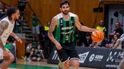 Ricky Rubio, con el balón