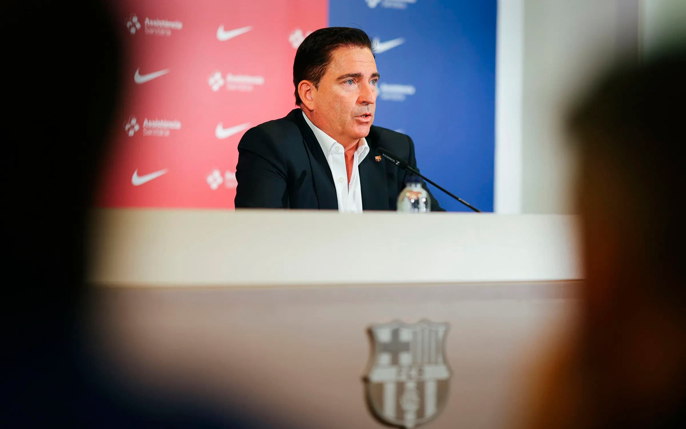 Xavi Pascual en rueda de prensa