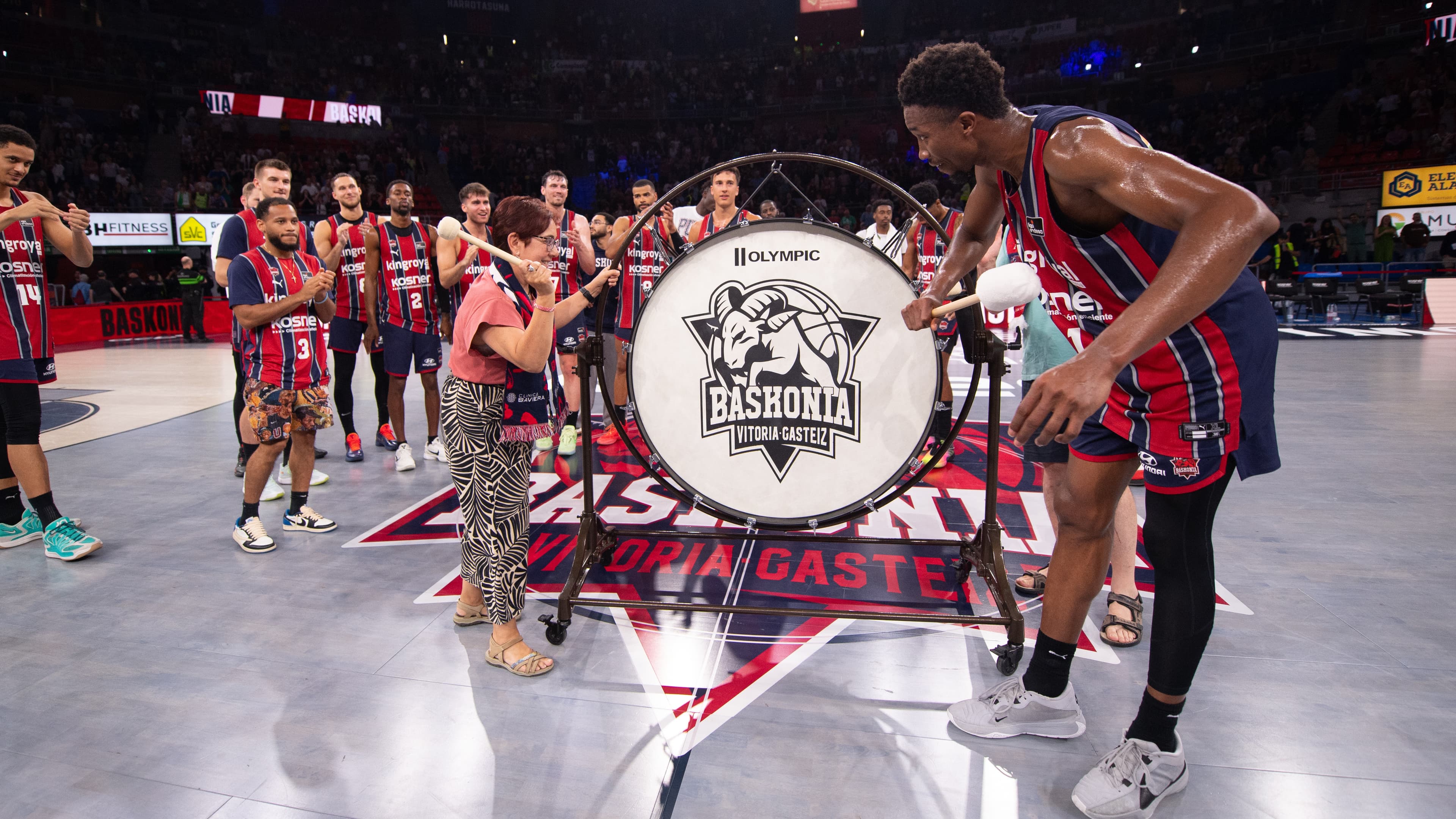 Kosner Baskonia celebra la victoria