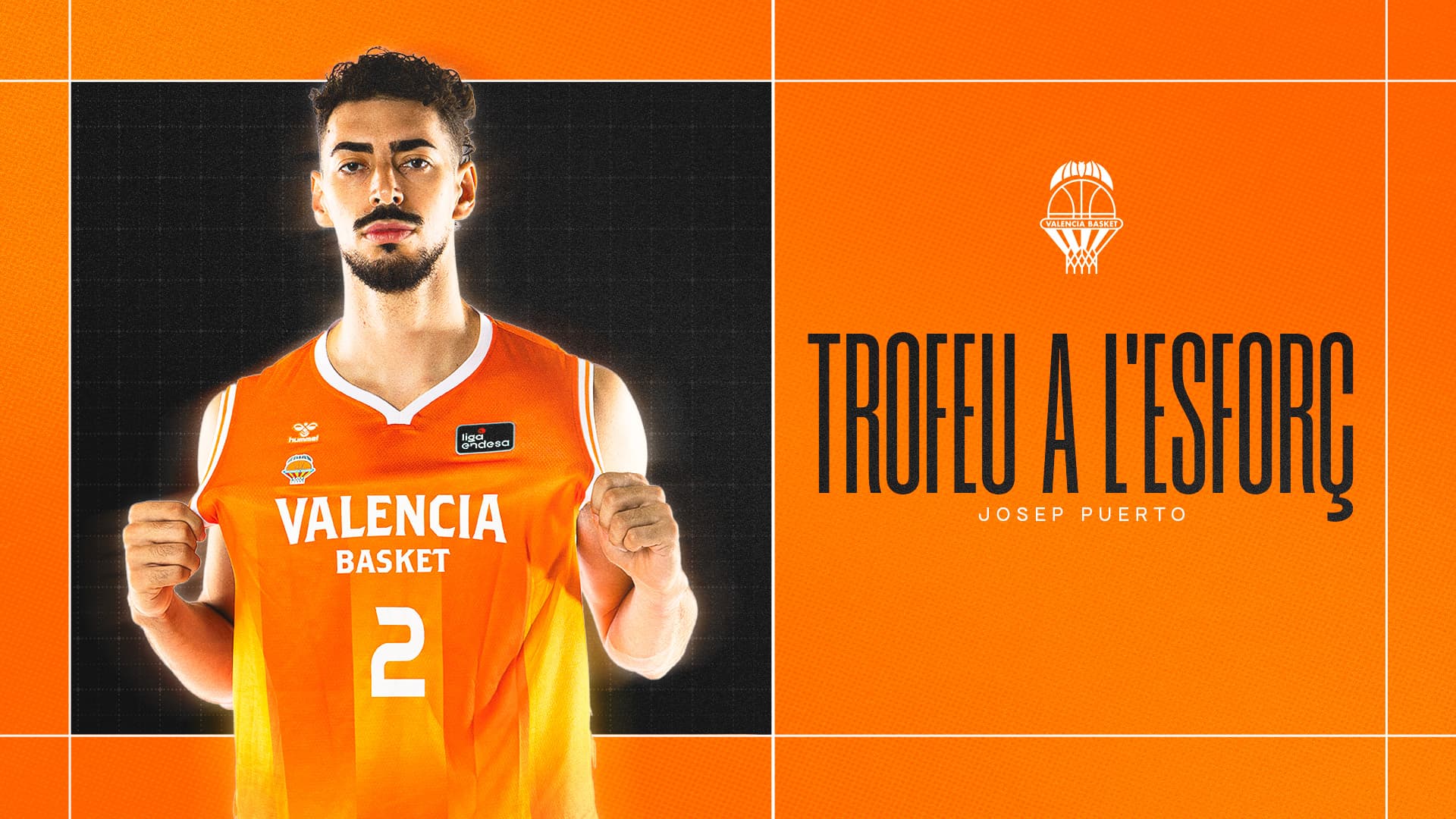 Josep Puerto, ganador del Trofeo al Esfuerzo 2025-26