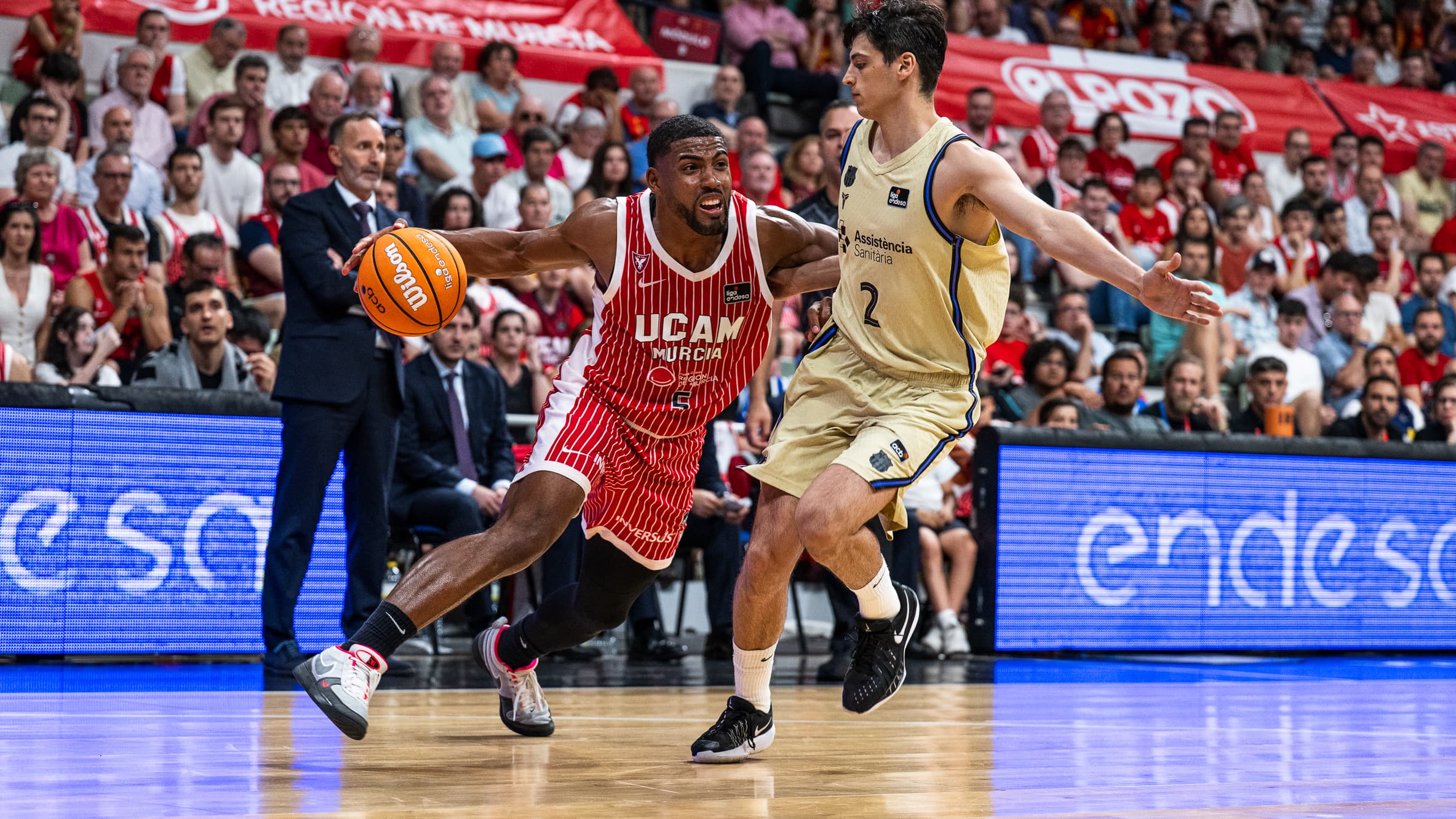 Segundo asalto del Barça-UCAM Murcia
