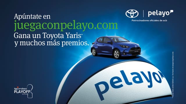 Pelayo pone en juego un Toyota y bonos DAZN durante el Playoff de la Liga Endesa