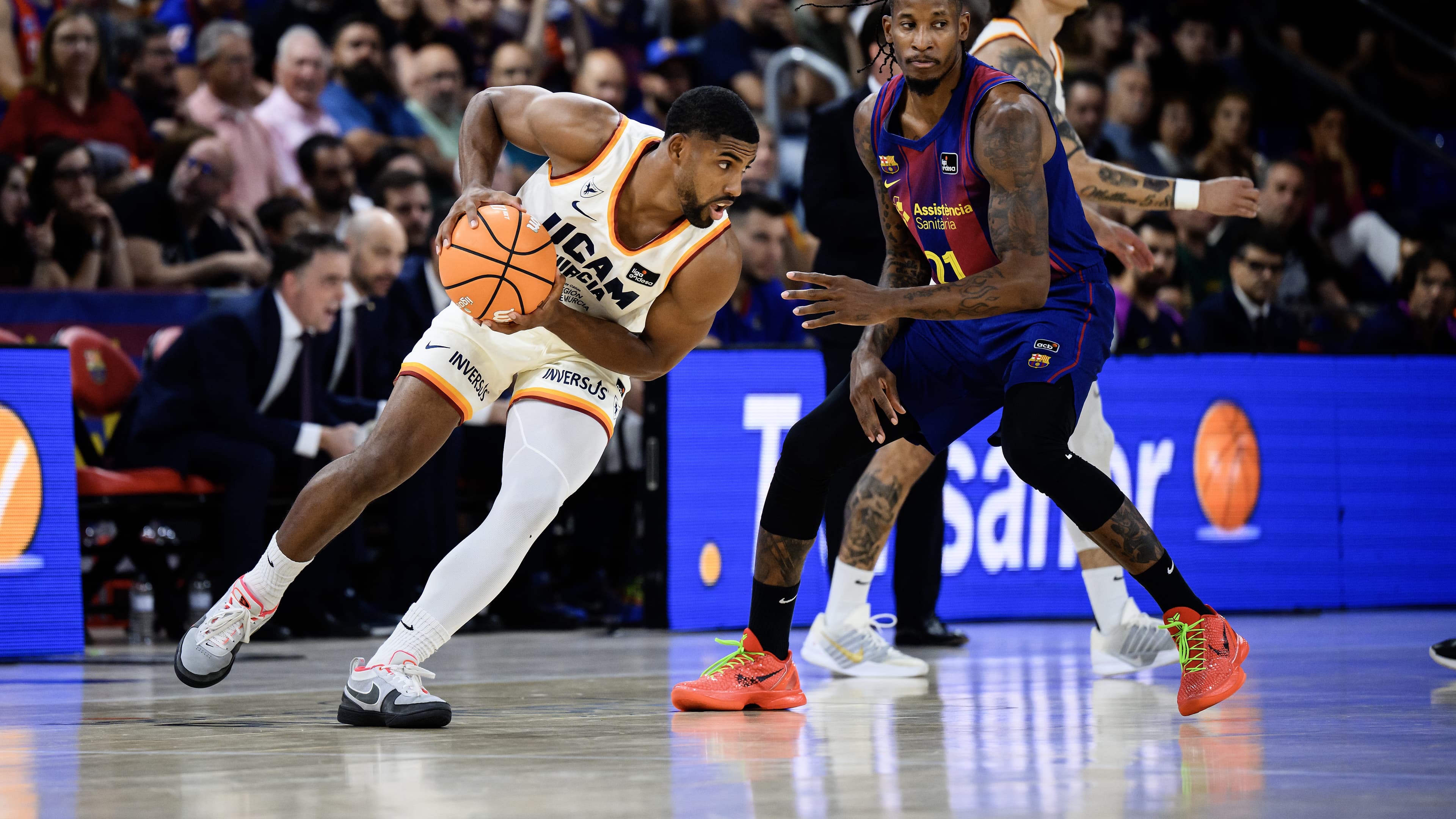 Segundo asalto del Barça-UCAM Murcia