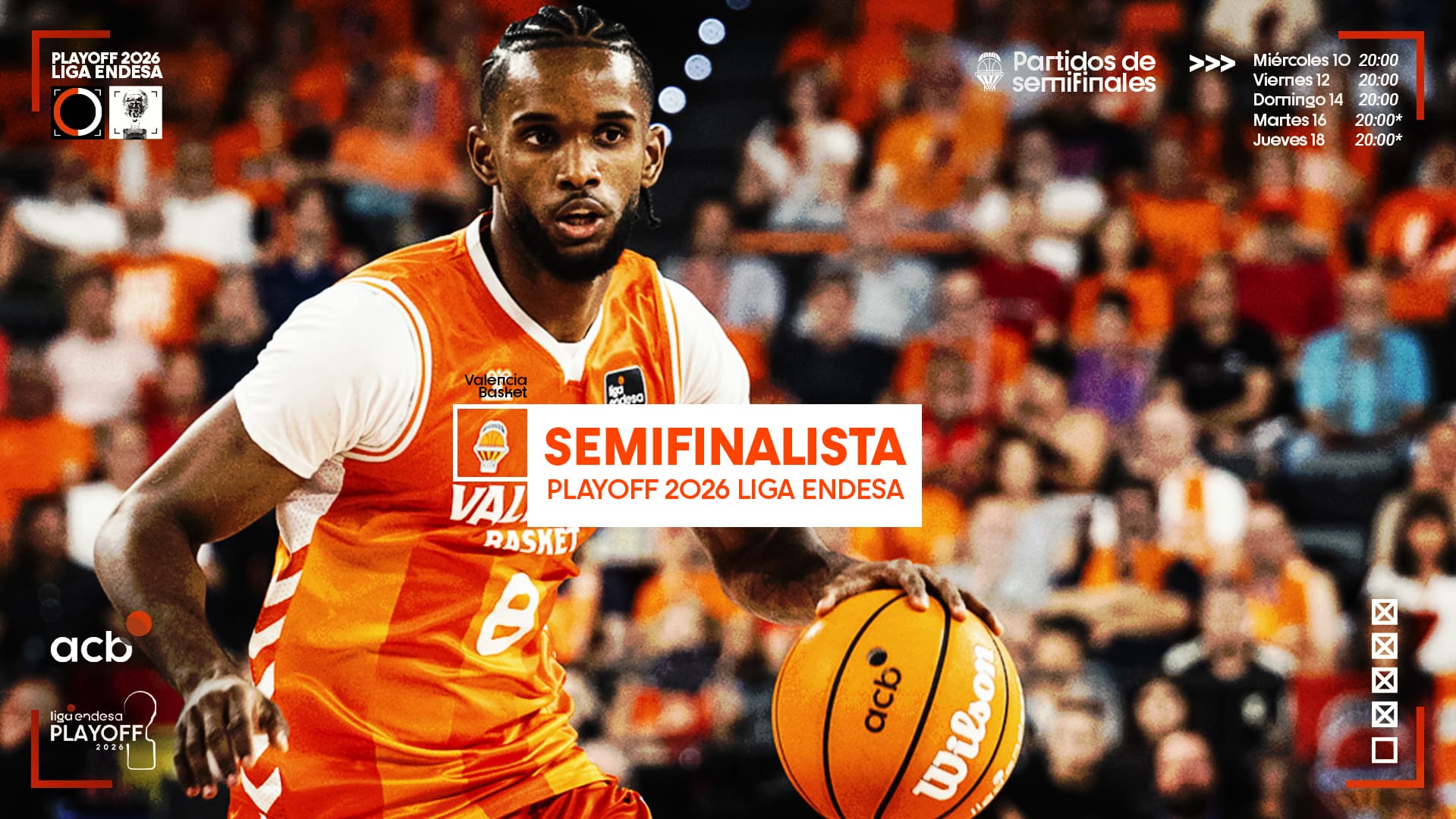Valencia Basket, entre los 4 mejores