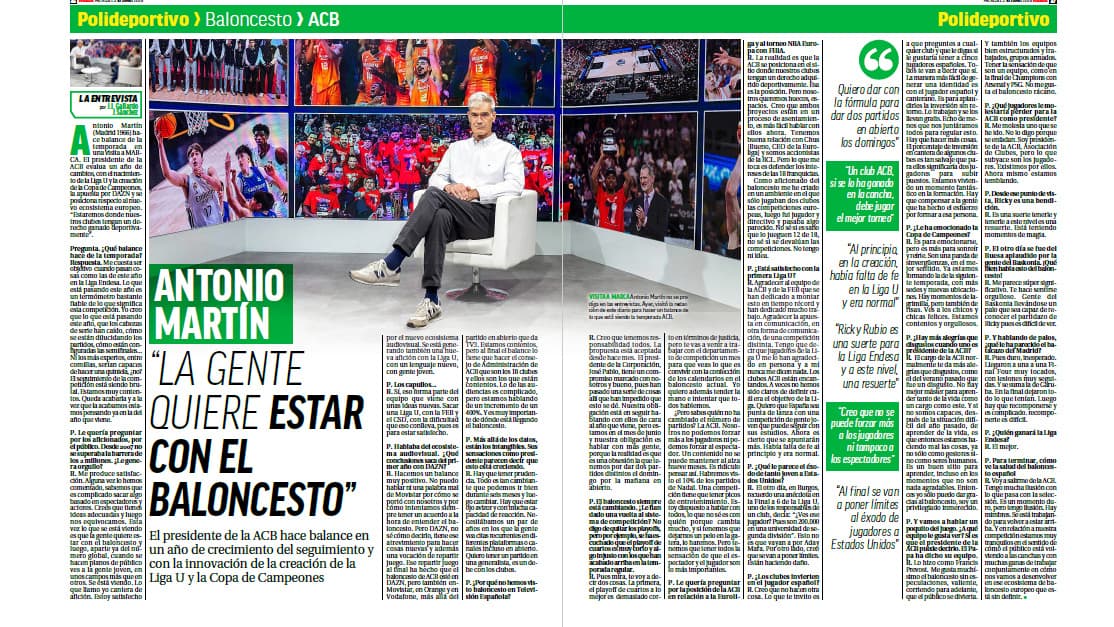 Antonio Martín en Marca