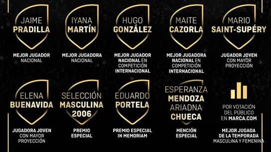 Ya se conoce a los premiados en la VII Gala del Baloncesto Español