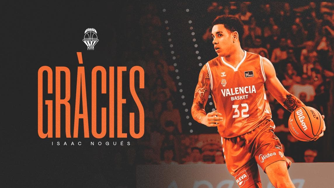 Isaac Nogués se desvincula de Valencia Basket