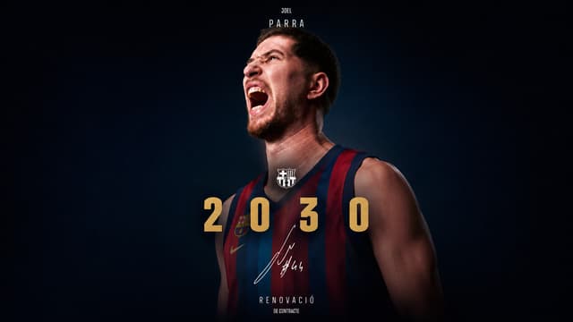Joel Parra, de blaugrana hasta 2030