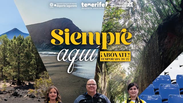 La Laguna Tenerife activará este lunes la renovación de abonos para la temporada 26/27