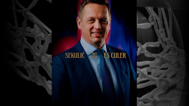 Aleksander Sekulic llega al banquillo del Barça