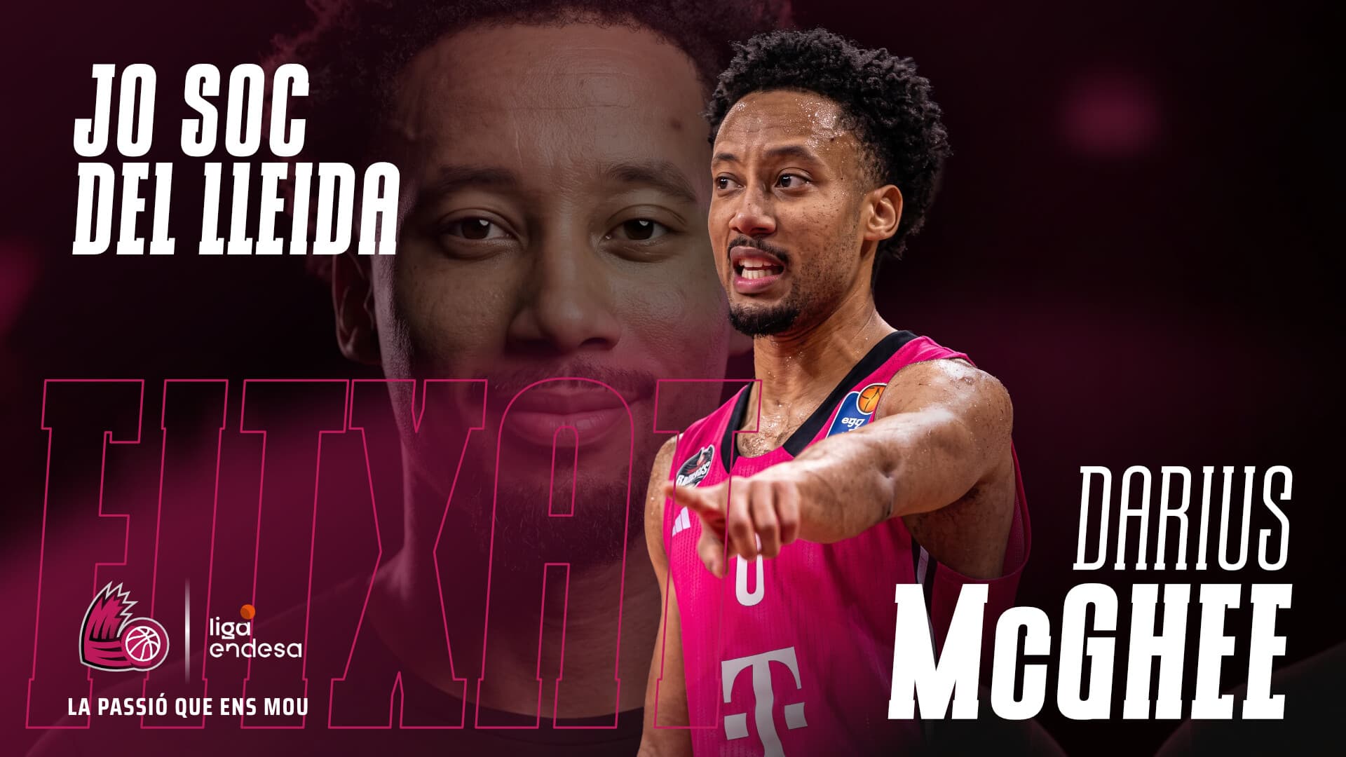 Darius McGhee, al iLERNA Lleida
