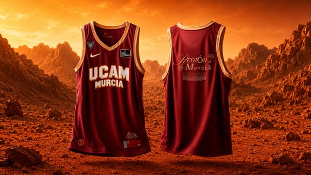 "45 Estrellas", la nueva equipación del UCAM Murcia