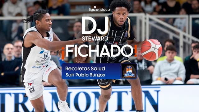 Así juega DJ Steward, nuevo fichaje de Recoletas Salud San Pablo Burgos