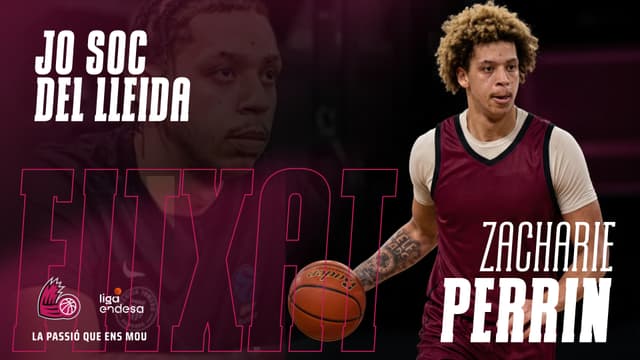 Zacharie Perrin, perla de presente y futuro para iLERNA Lleida