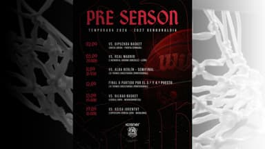 Pretemporada Kosner Baskonia 2026-27