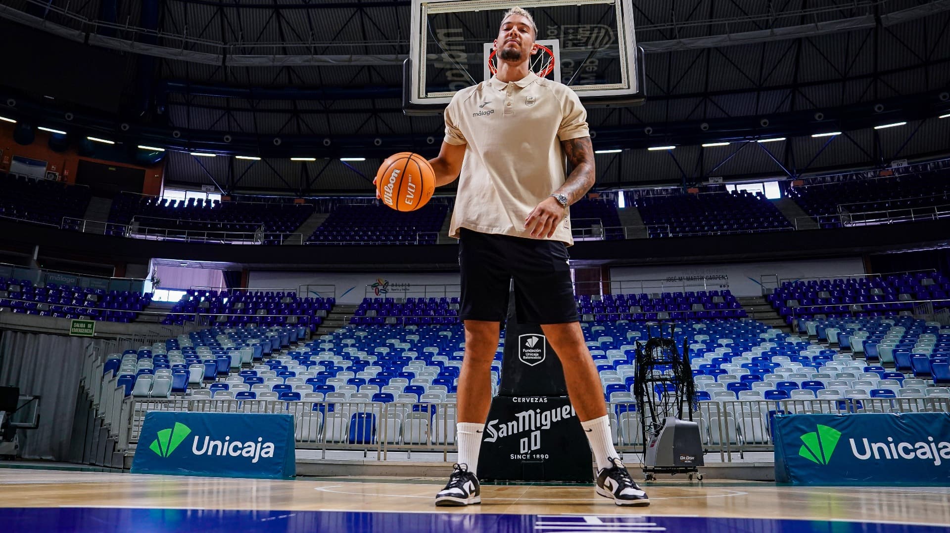 Willy Hernangómez, presentado como juegador de Unicaja