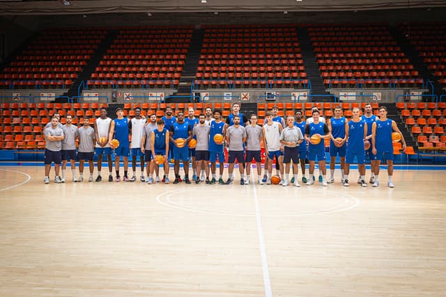 Primer día de entrenamientos para el Recoletas Salud San Pablo Burgos