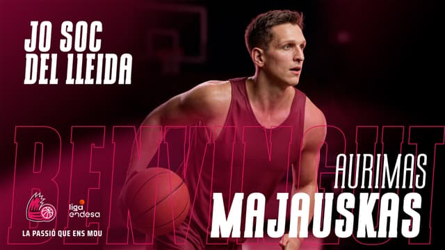 Aurimas Majauskas se incorpora al iLERNA Lleida con un contrato no garantizado