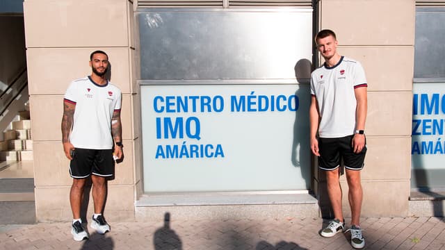 Kosner Baskonia inicia su pretemporada con los reconocimientos médicos en IMQ Amárica