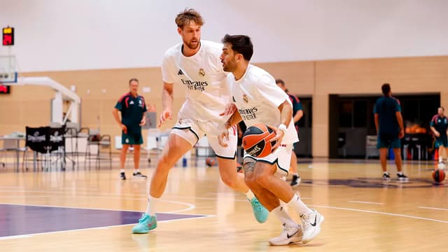 El Real Madrid completa el primer entrenamiento de la temporada
