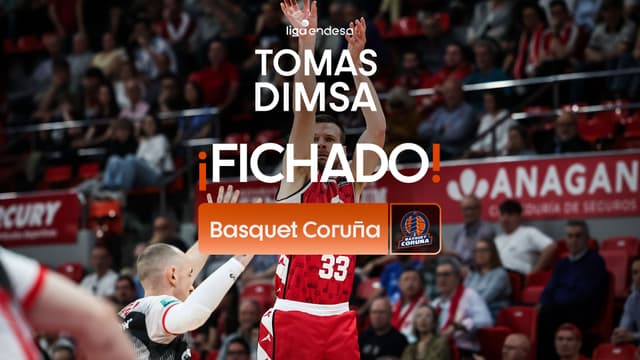 Así juega Tomas Dimsa, nuevo fichaje de Leyma Coruña