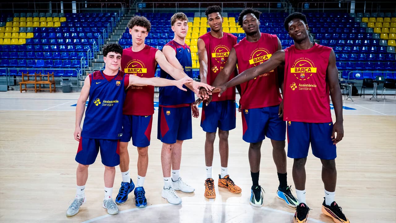 Nil Poza, Jakob Siftar, Jan Cerdan, Mohamed Dabone, Abdu Koné y Mo Keita