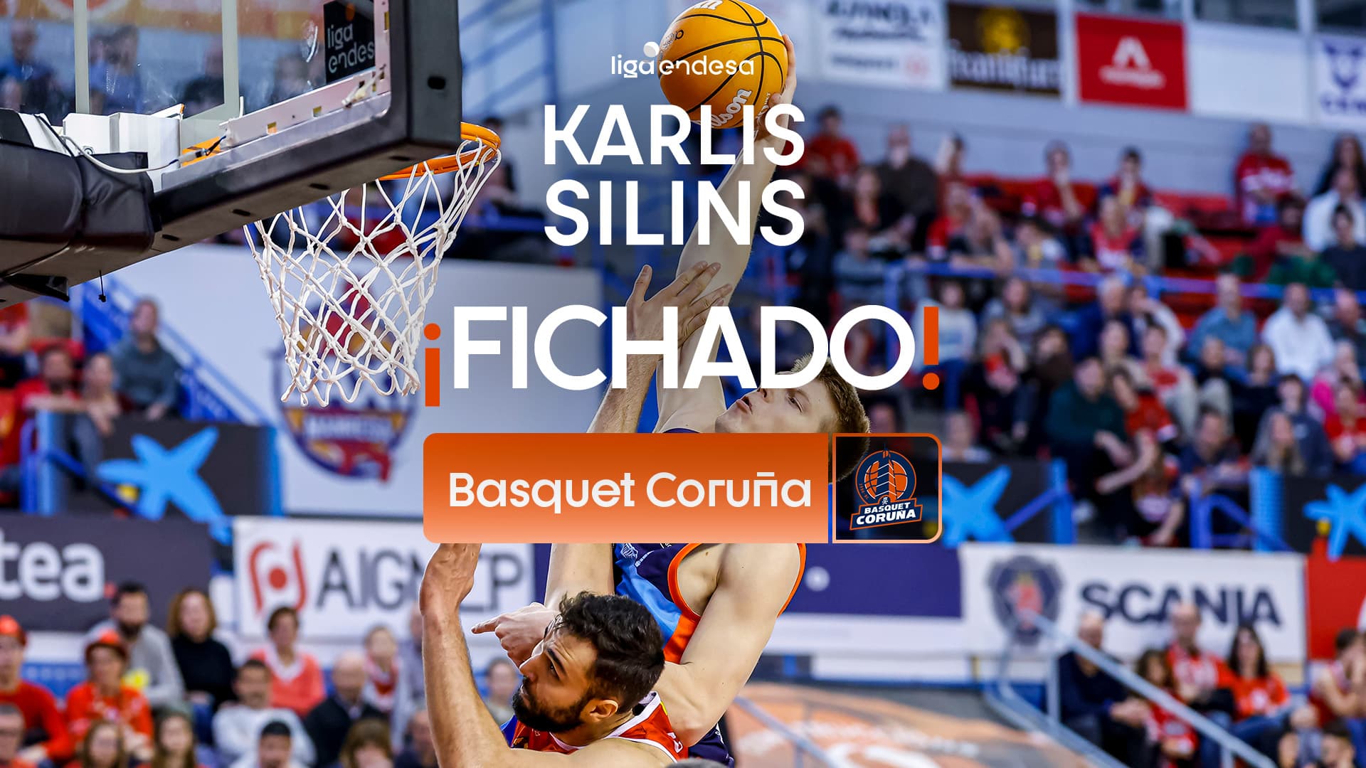Así juega Karlis Silins, nuevo fichaje de Leyma Coruña