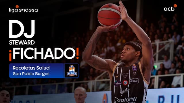 Así juega DJ Steward, nuevo fichaje de Recoletas Salud San Pablo Burgos
