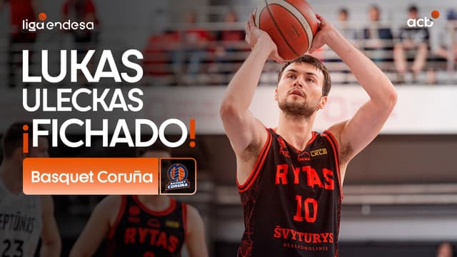 Así juega Lukas Uleckas, nuevo fichaje de Leyma Coruña