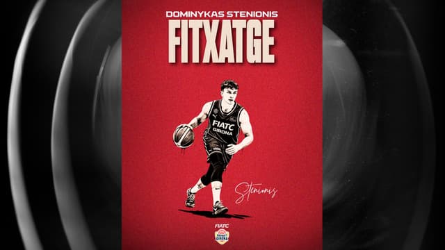 Dominykas Stenionis, dirección de juego al servicio de FIATC Girona