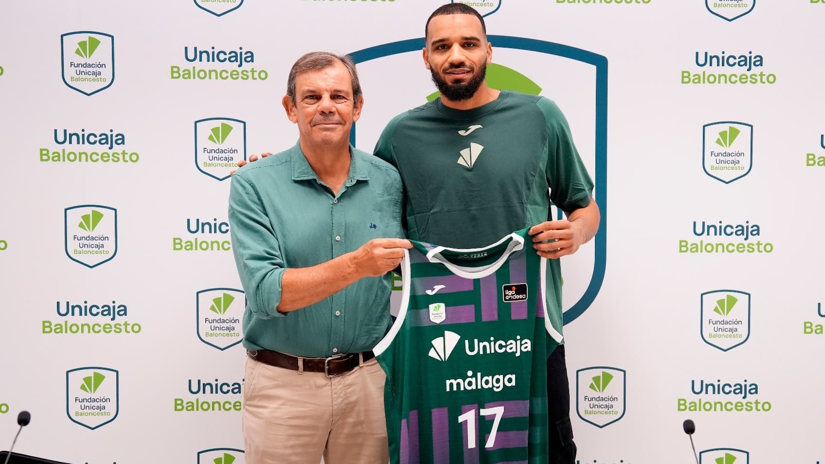 Amine Noua presentado como nuevo jugador de Unicaja