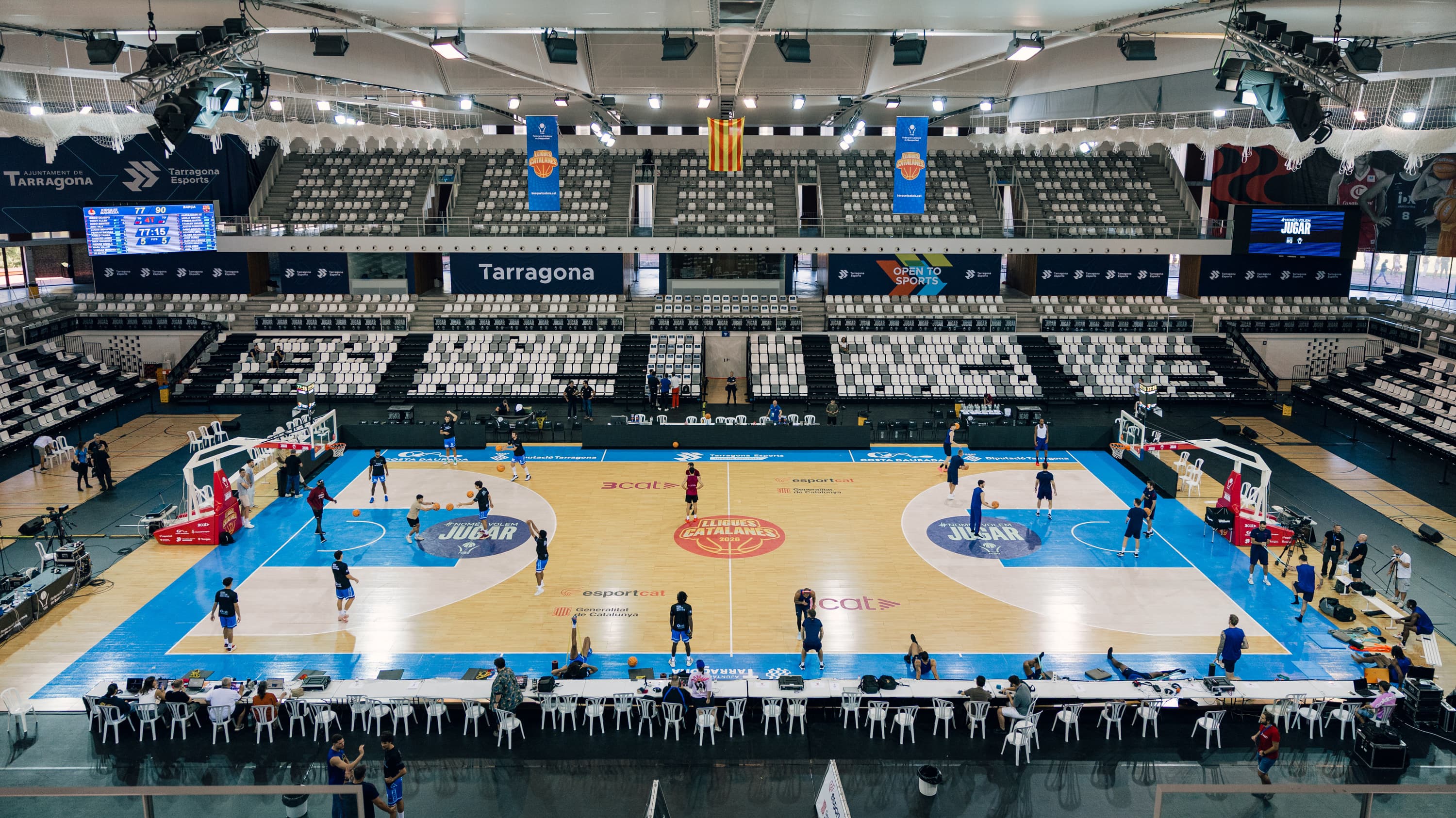 La final de la Lliga Catalana se disputa en Tarragona