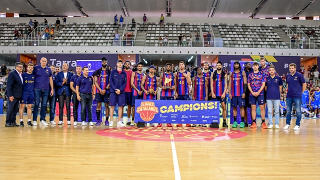 El Barça gana la Lliga Catalana tras remontar al Ilerna Lleida en el último cuarto (96-87)