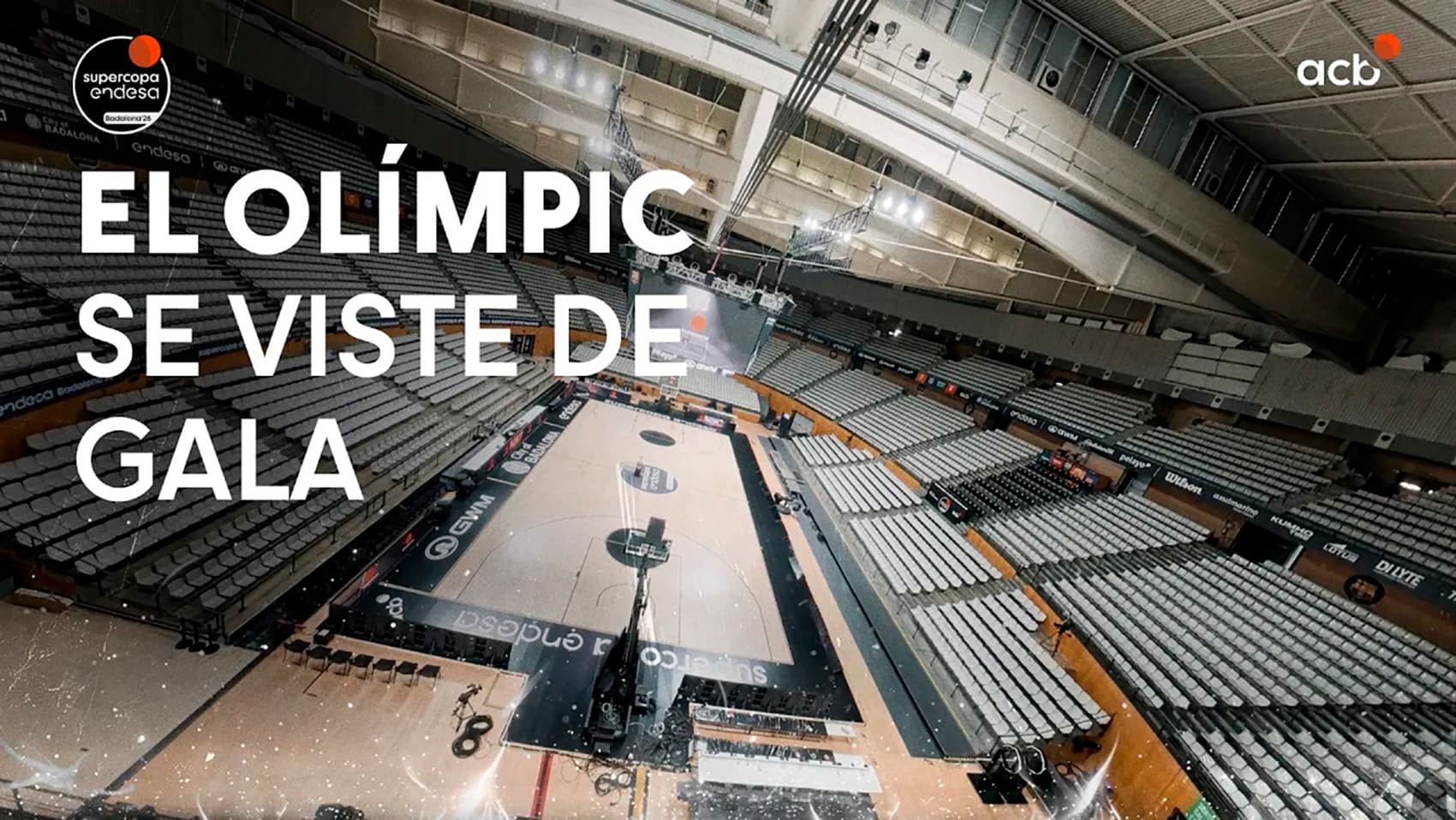 El Olímpic a vista de dron