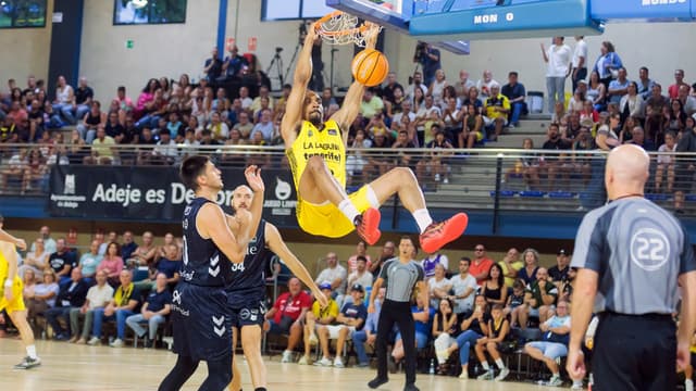 Lluvia de puntos en Adeje y triunfo aurinegro (108-99)