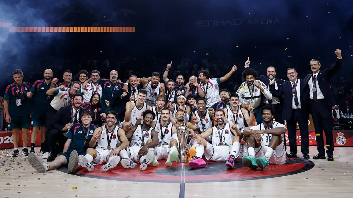Real Madrid, campeón de la Supercopa Europea