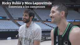 Ricky Rubio y Nico Laprovittola