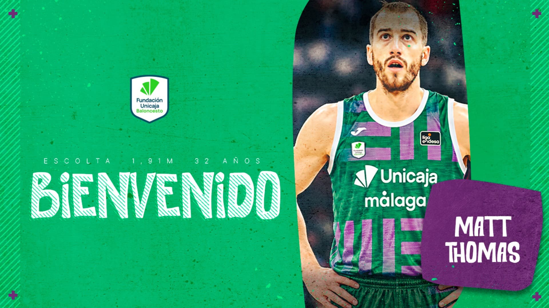 Matt Thomas, refuerzo para el perímetro malagueño
