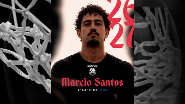 Márcio Santos, nueva pieza para el juego interior de Kosner Baskonia