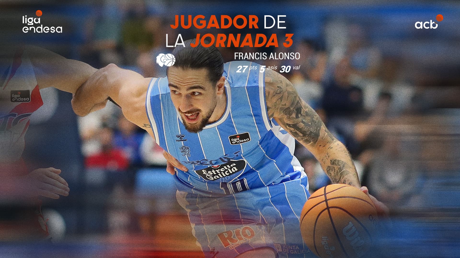 Francis Alonso, Jugador de la Jornada 3