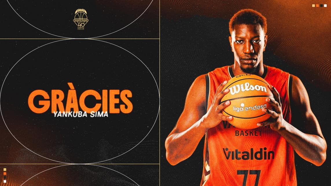 Yankuba Sima se desvincula de Valencia Basket