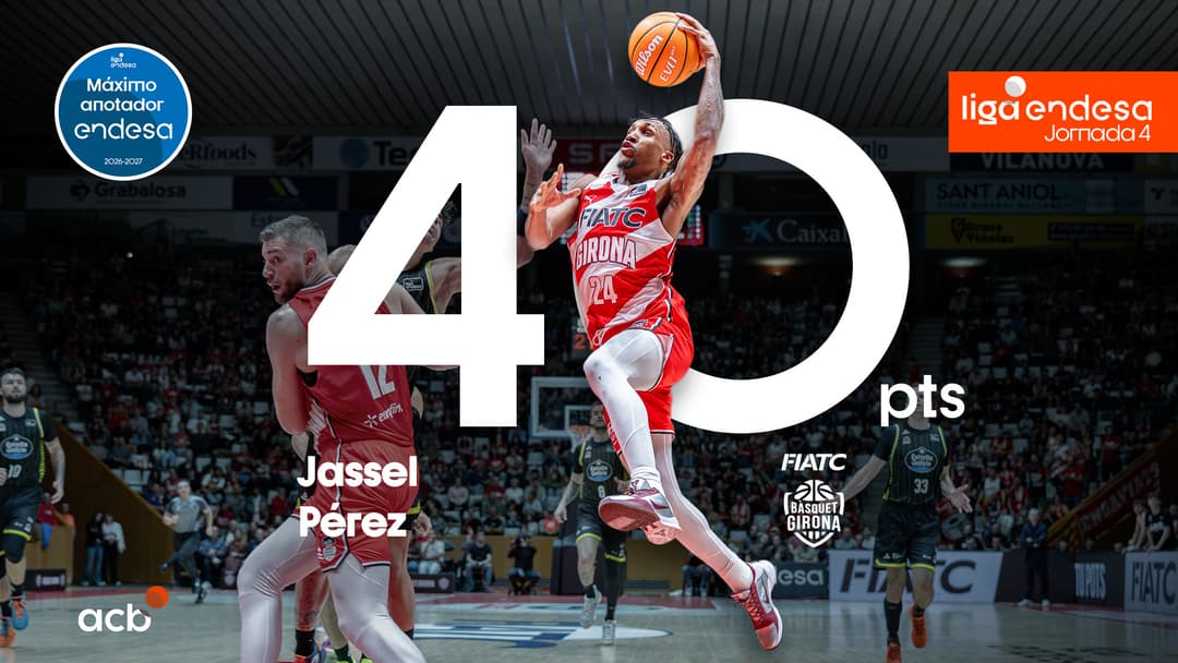Jassel Pérez, Máximo Anotador Endesa de la Jornada 4