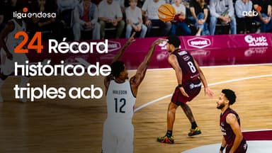 El Real Madrid bate el récord histórico de triples acb