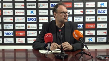 El presidente del Bàsquet Manresa, en rueda de prensa