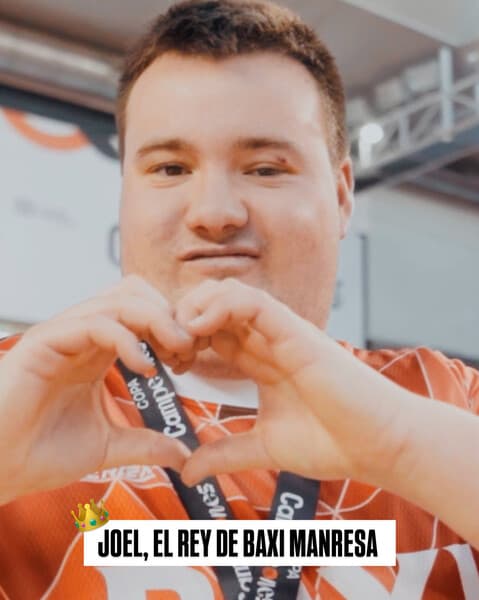 👑 Joel, el rey del BAXI Manresa