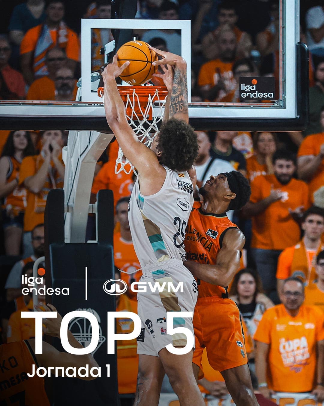 🏎️ El TOP 5 de GWM de la Jornada 1️⃣