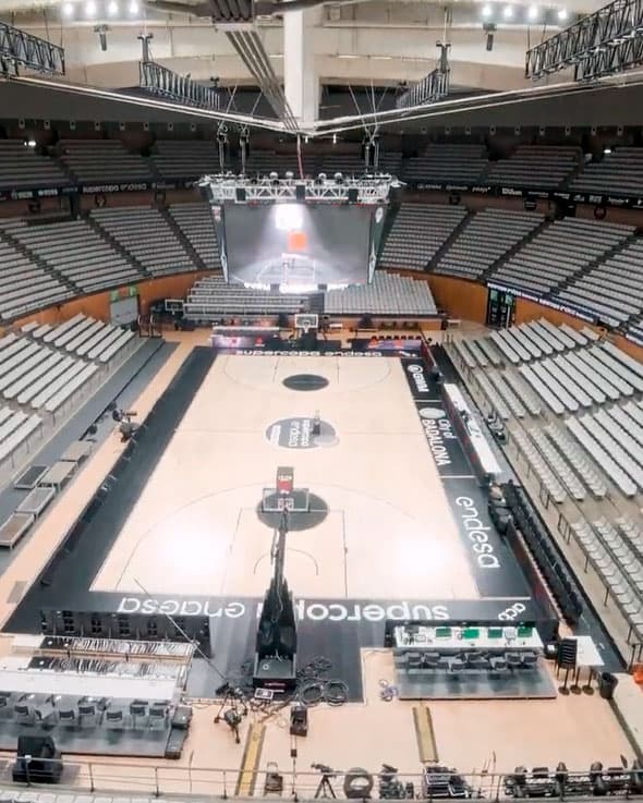 🏟️ El Olímpic, a vista de DRON