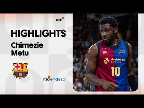 Chimezie Metu lidera al Barça